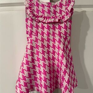 Pink and White Janie and Jack Dress